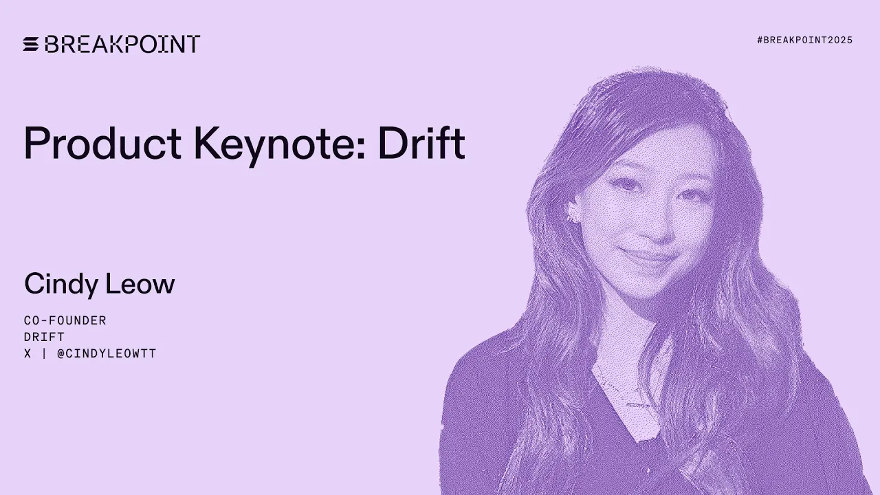 Product Keynote: Drift (Cindy Leow)