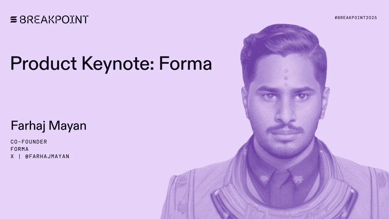 Product Keynote: Forma
